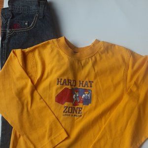 2 Boy's Sz.6  Pants and Shirt Outfits